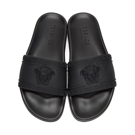 versace medusa slides men's|Versace Medusa head sneakers.